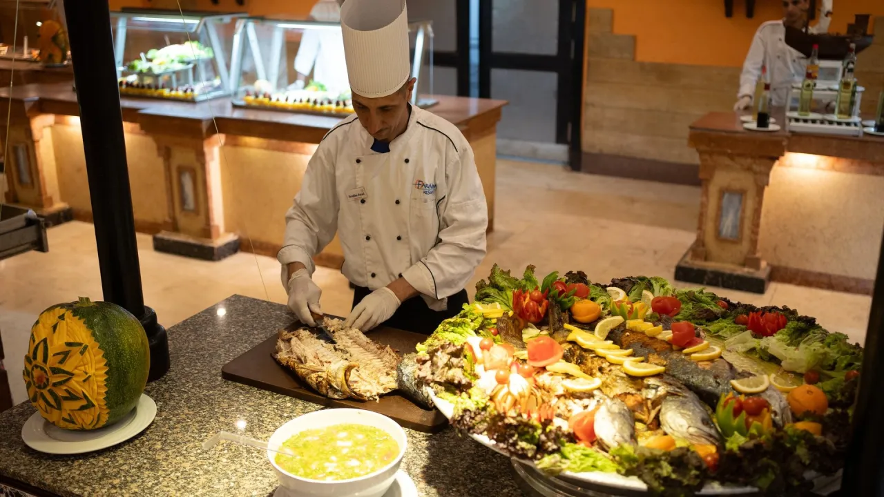 Reef Oasis buffet ristoranti cibo