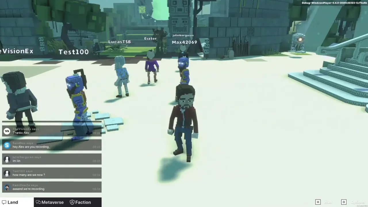 Wirtualni gracze w świecie meta, gdzie meta co to znaczy? Rozmowy na czacie w grze.