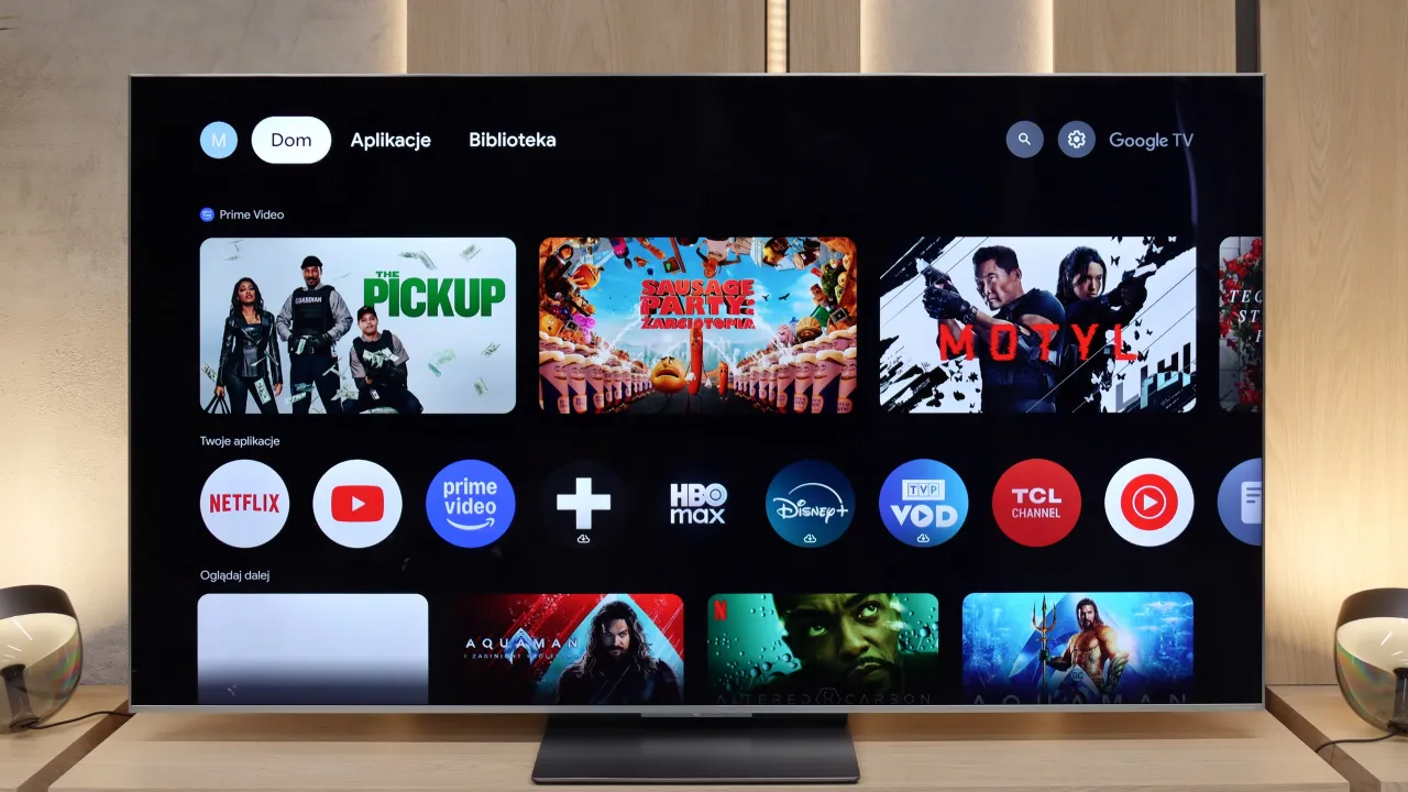 TCL jakość wykonania telewizor