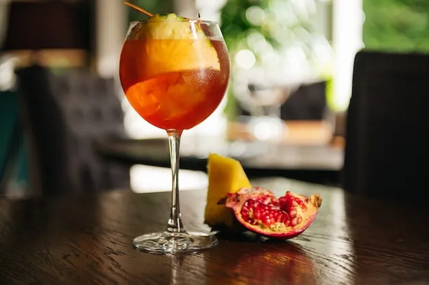 Aperol Spritz serwowanie kieliszek l&oacute;d