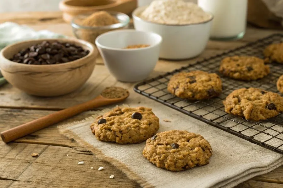 przechowywanie ciastek owsianych