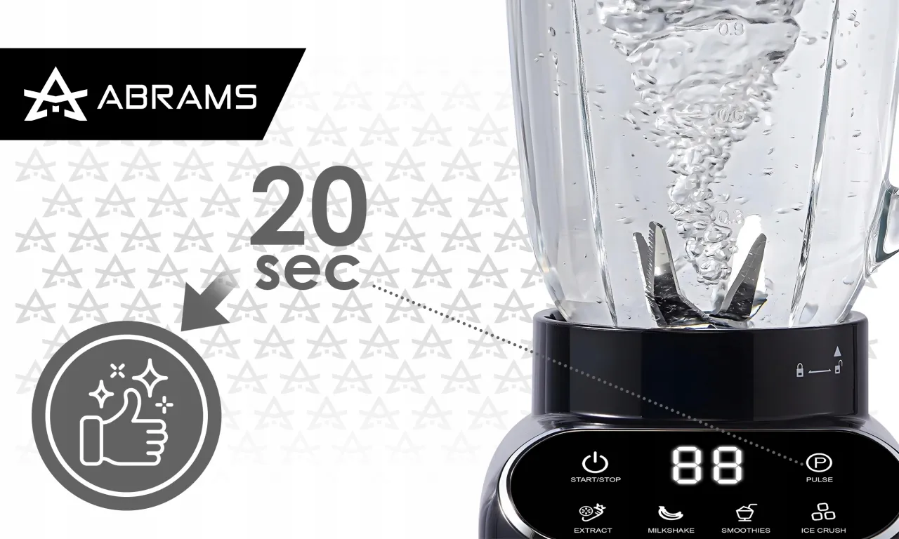 parametry blendera (moc silnika, ostrza, kielich)