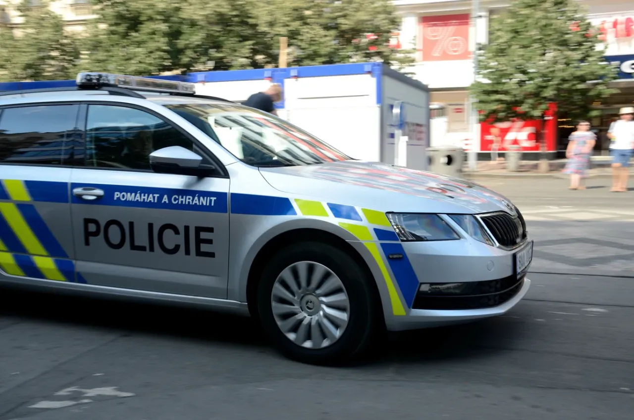 Czeska policja drogowa mandat