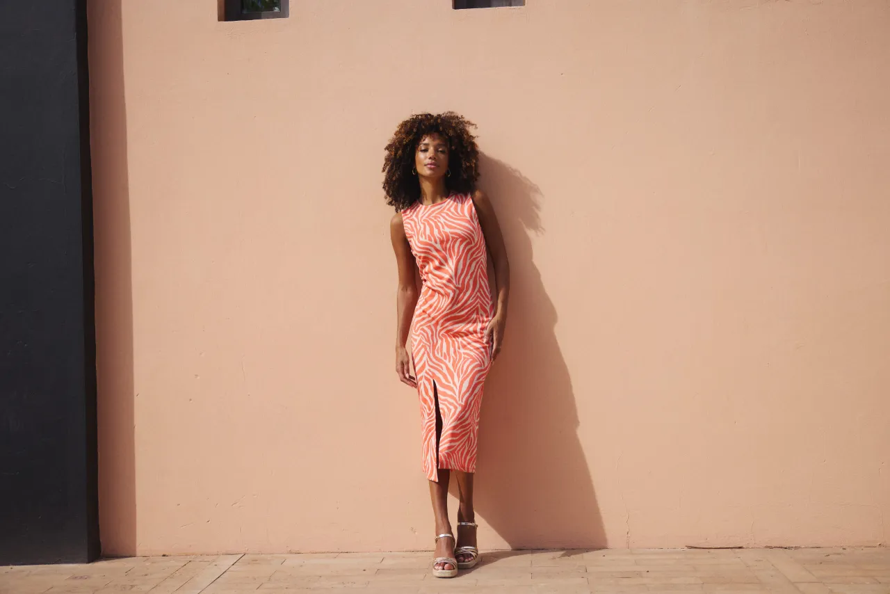 Modna sukienka na wesele, elegancki kombinezon damski na wesele