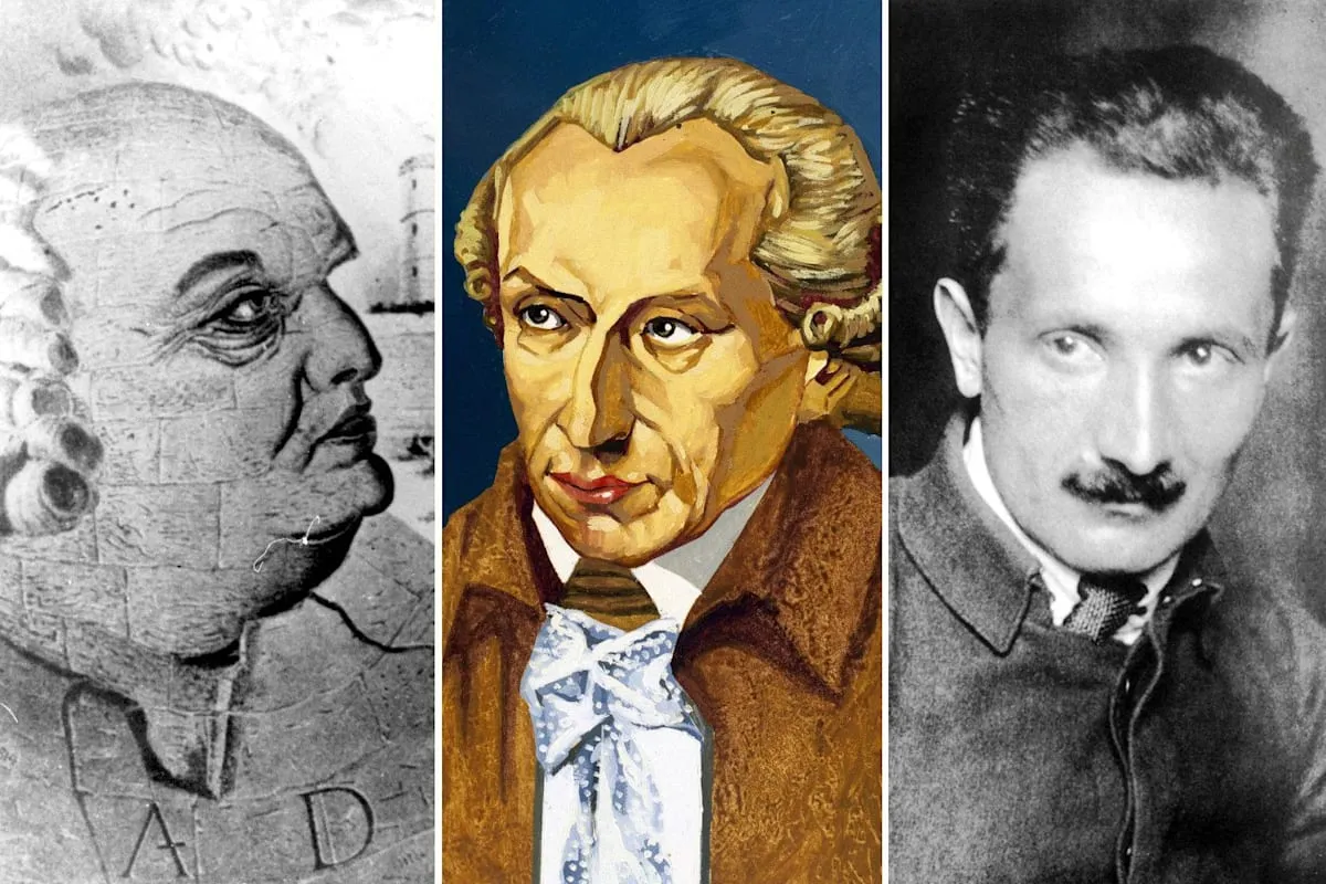 Portr&auml;ts ber&uuml;hmter Philosophen und Autoren