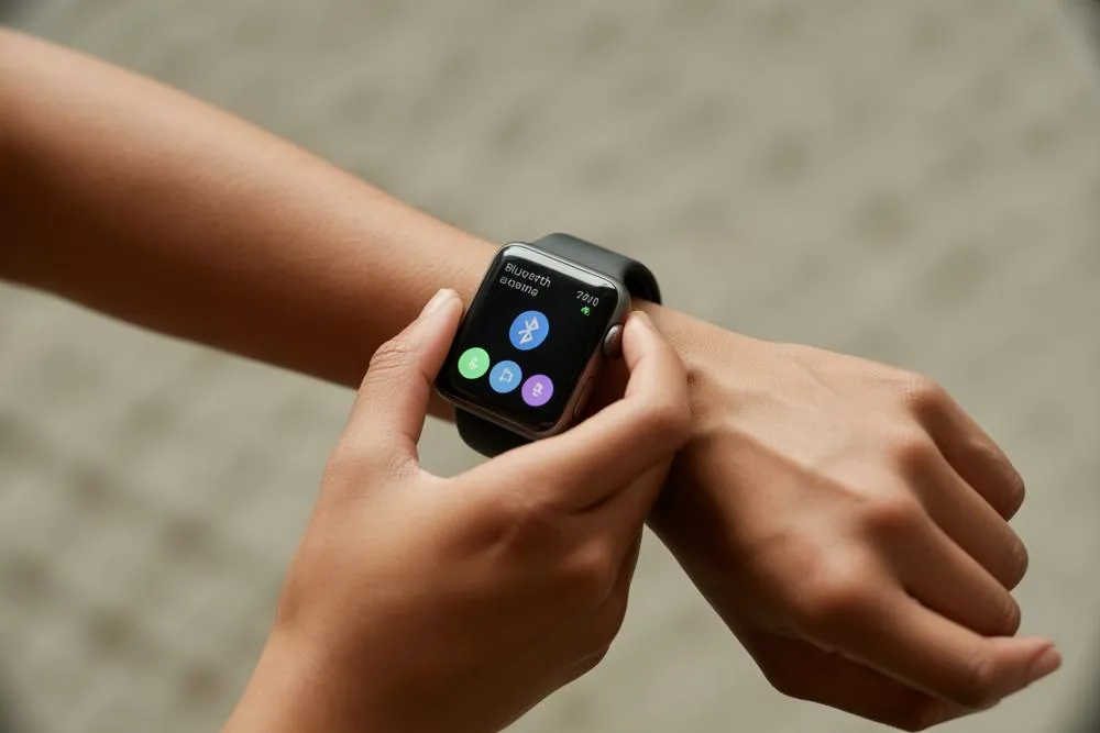 Smartwatch Bluetooth optymalizacja oprogramowania