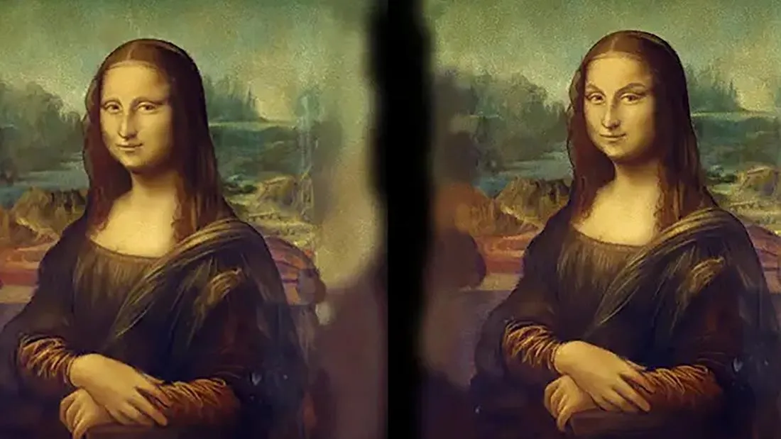 Unterschied Original F&auml;lschung Mona Lisa Animal Crossing