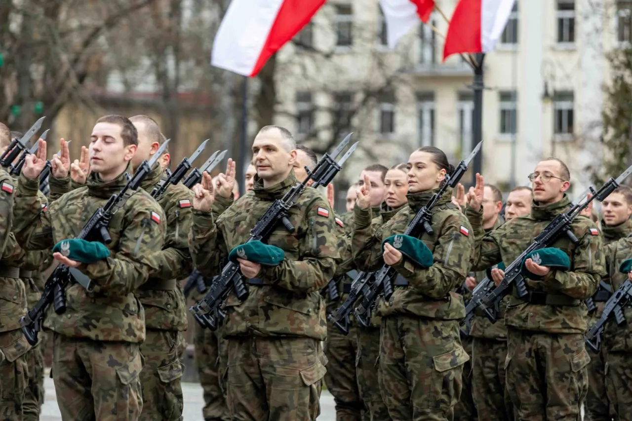 Żołnierze Wojska Polskiego w akcji