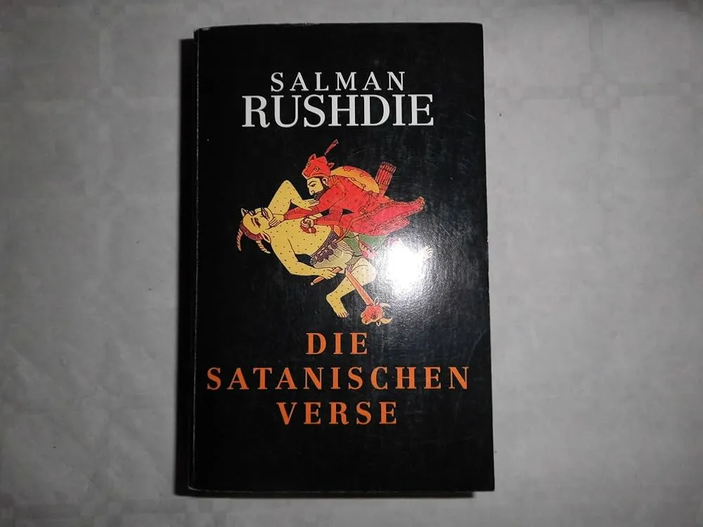 Salman Rushdie Die Satanischen Verse Buchcover