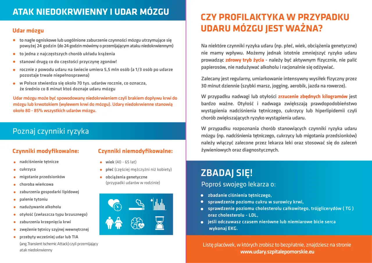 Czynniki ryzyka udaru profilaktyka