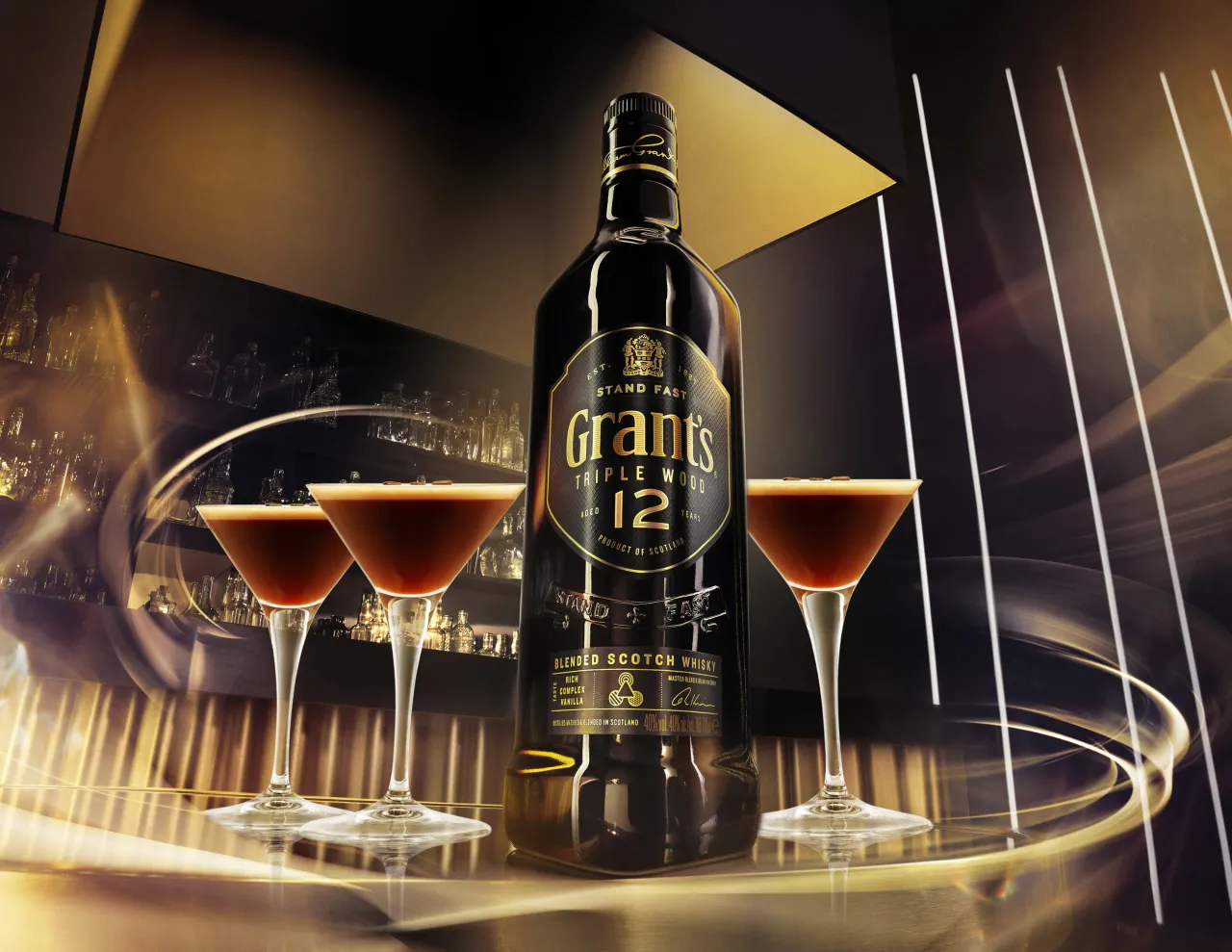 Drinki z whisky Grant's i różne miksery