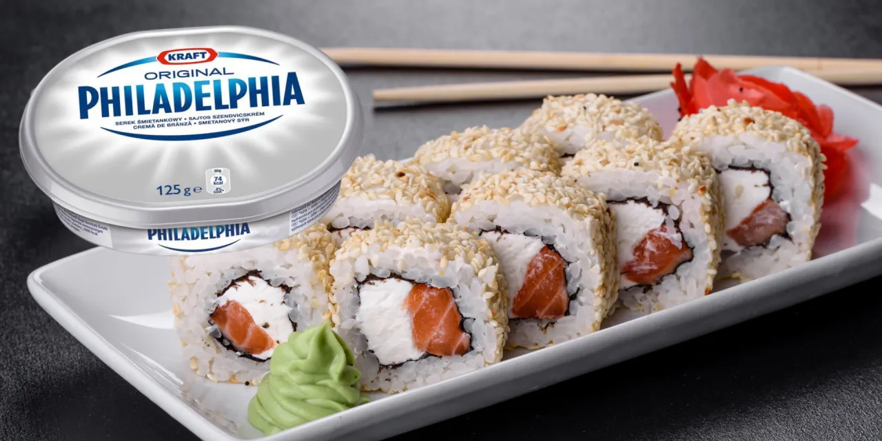 Sushi z serkiem Philadelphia