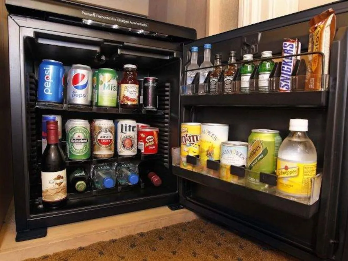 hotel minibar sensors vs traditional