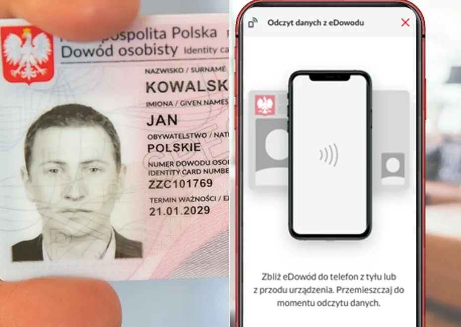 polski dowód osobisty biometryczny i stary