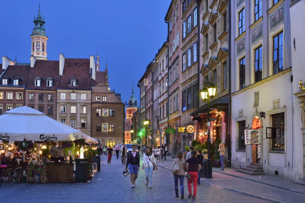 Romantyczne Stare Miasto Warszawa