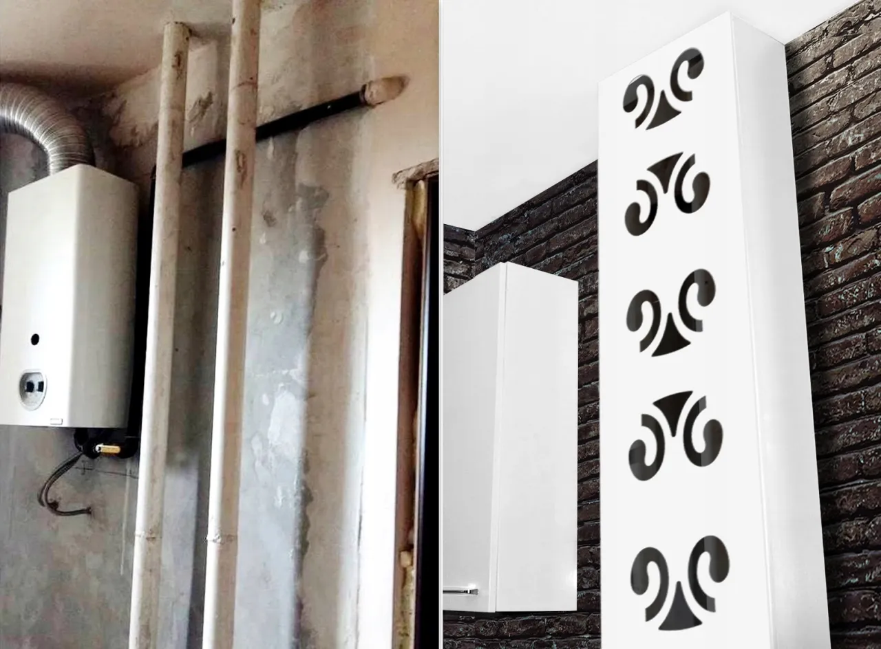 Planowanie zabudowy rur centralnego ogrzewania