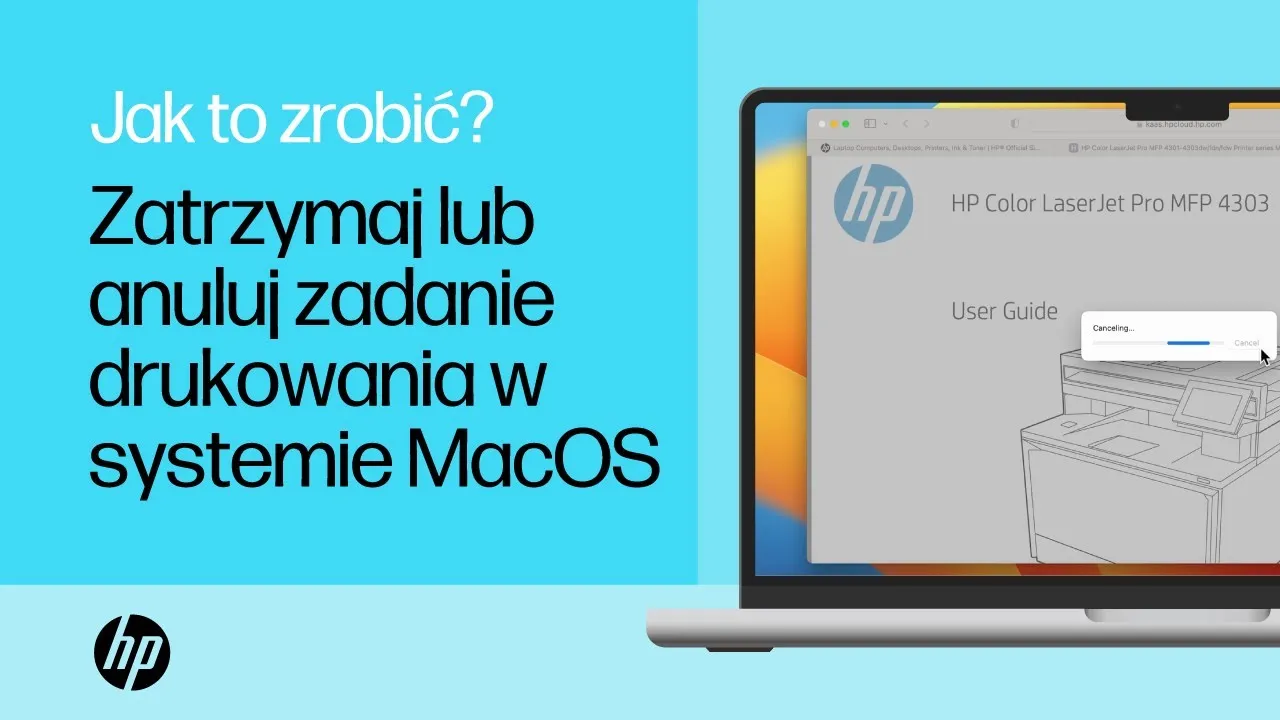 kolejka wydruku macOS