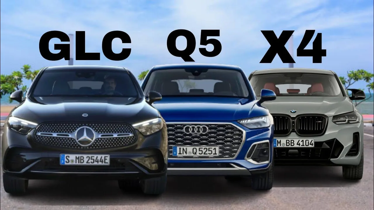 Mercedes GLC Coupe konkurencja BMW X4 Audi Q5 Sportback