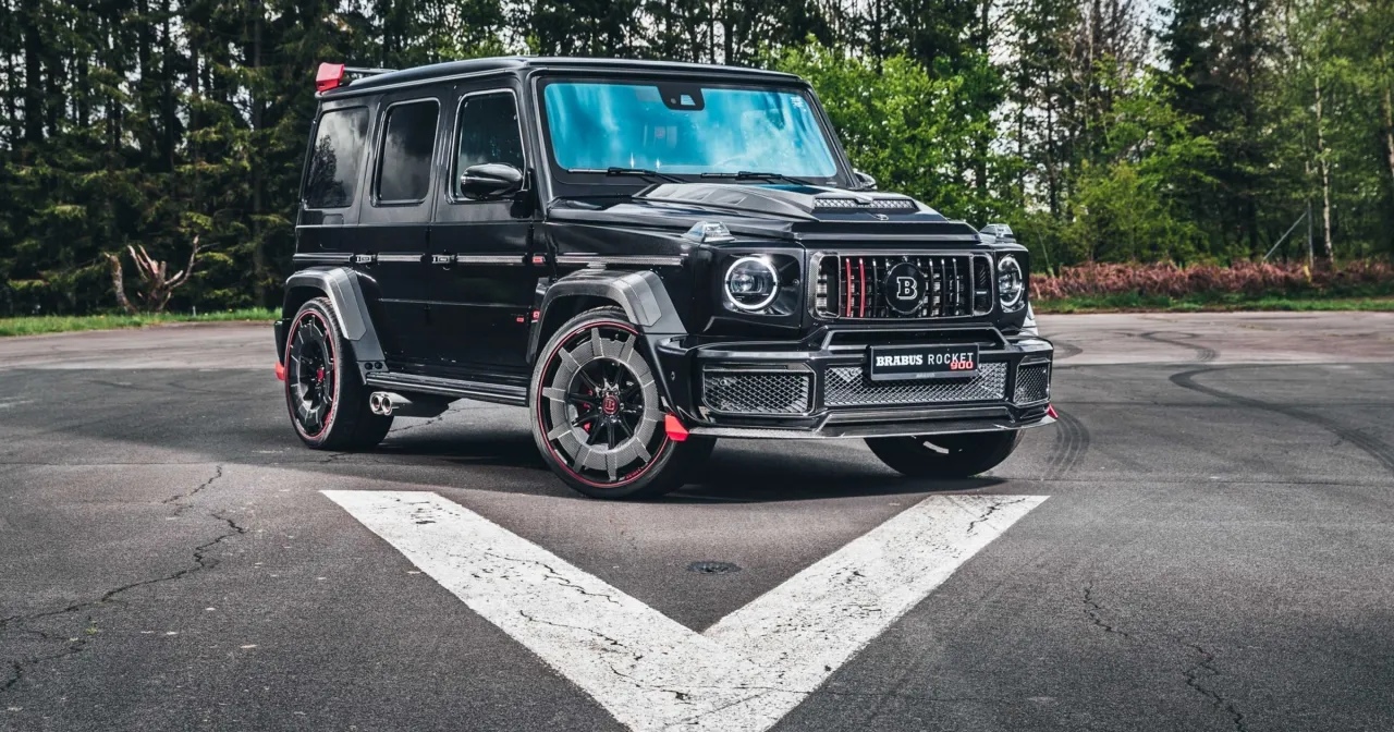 Mercedes G-Klasa Brabus na ulicy