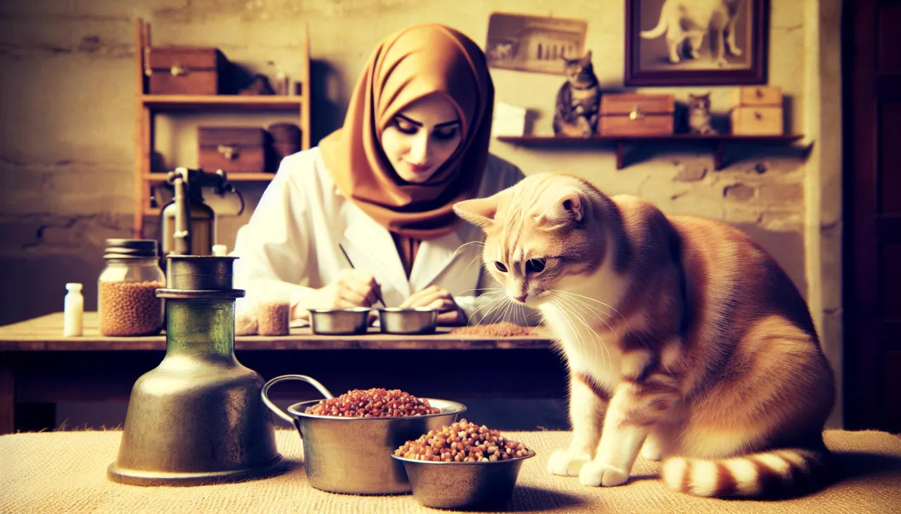 Rodzaje kaszy bezpieczne i niebezpieczne dla kota infografika