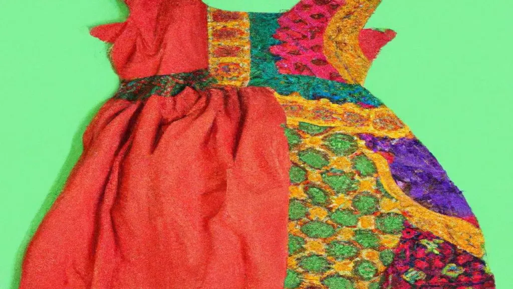 materiały do stroju afrykańskiego DIY dla dzieci