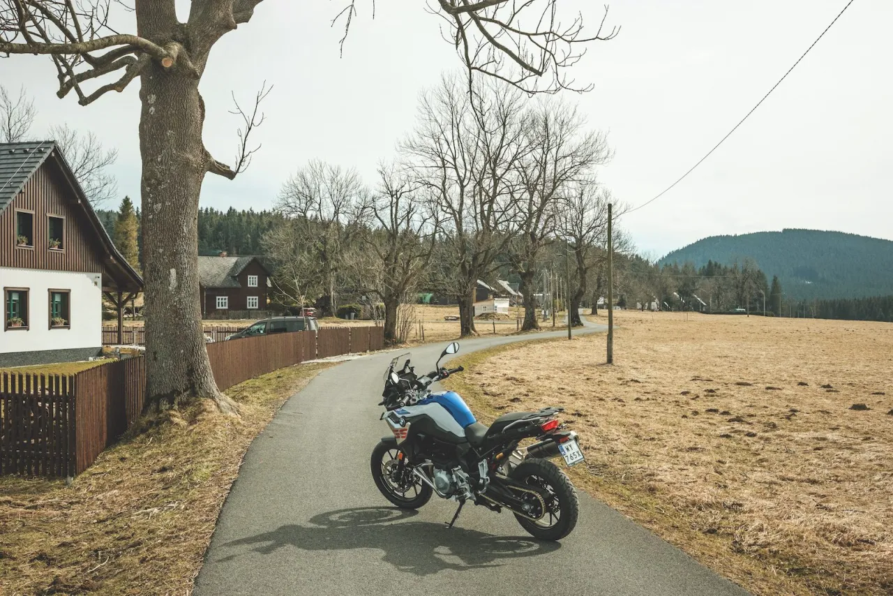 Motocykl w Jesionikach Czechy