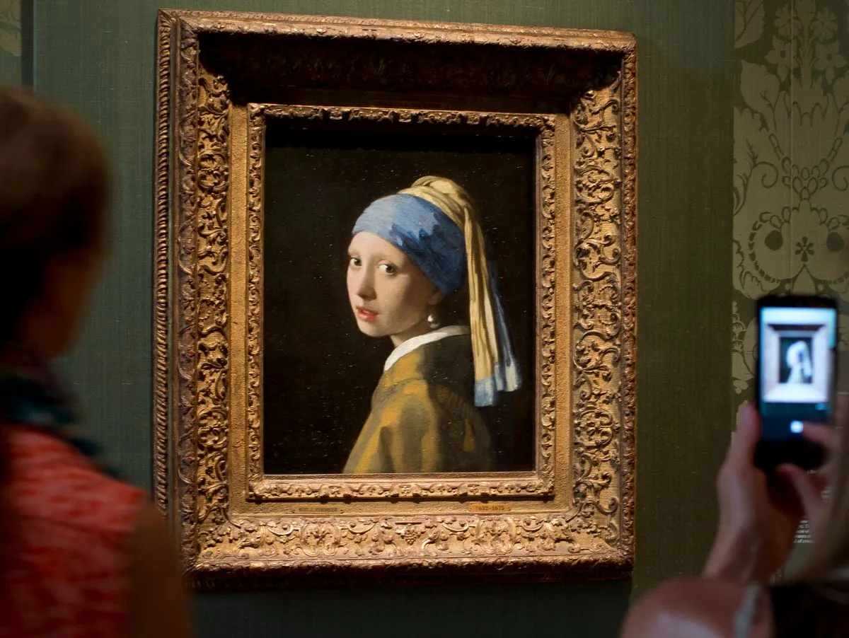 M&auml;dchen mit dem Perlenohrring Mauritshuis