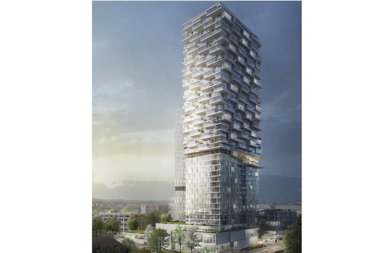 Meli&aacute; Frankfurt City Hotel Au&szlig;enansicht One Forty West