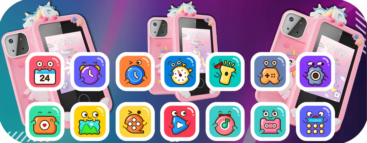 r&oacute;żne rodzaje telefon&oacute;w zabawek dla dzieci