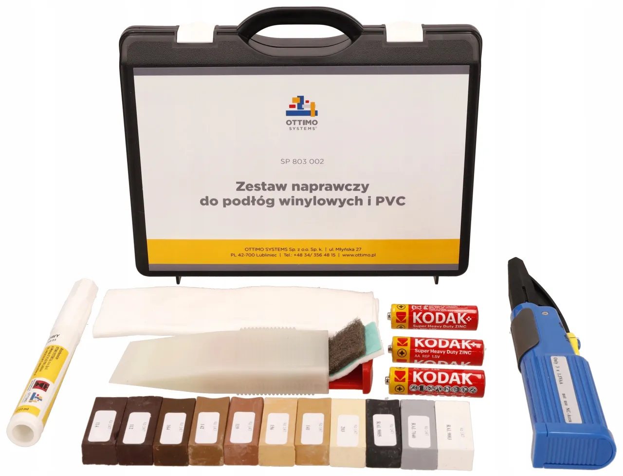 zestaw naprawczy do paneli winylowych wosk
