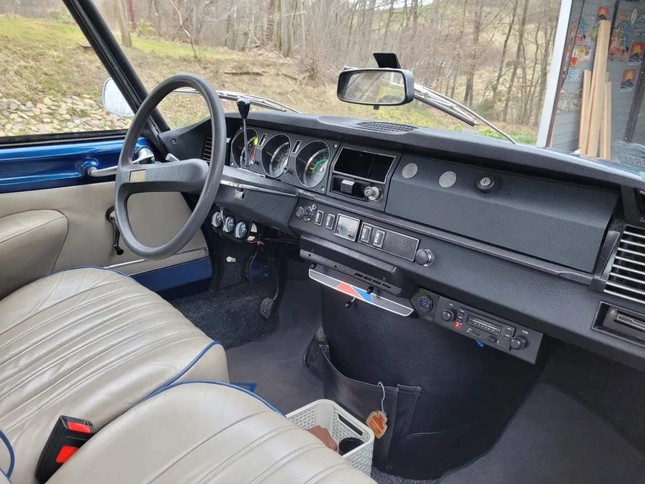 Citroen DS Bogini wnętrze