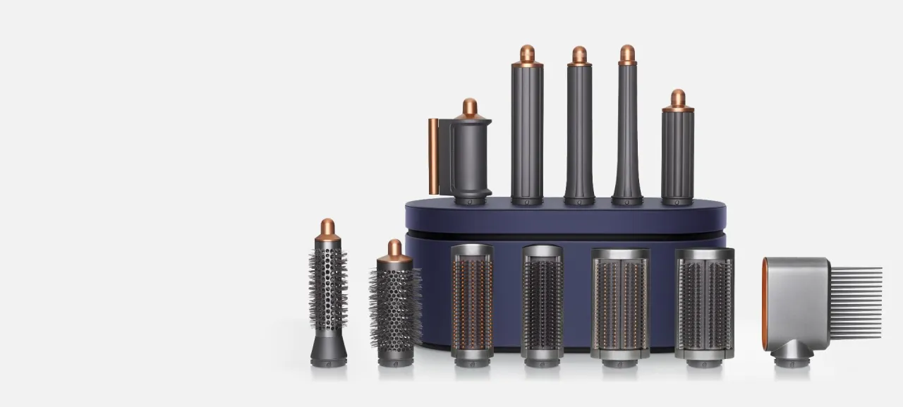 Dyson Airwrap wszystkie końc&oacute;wki