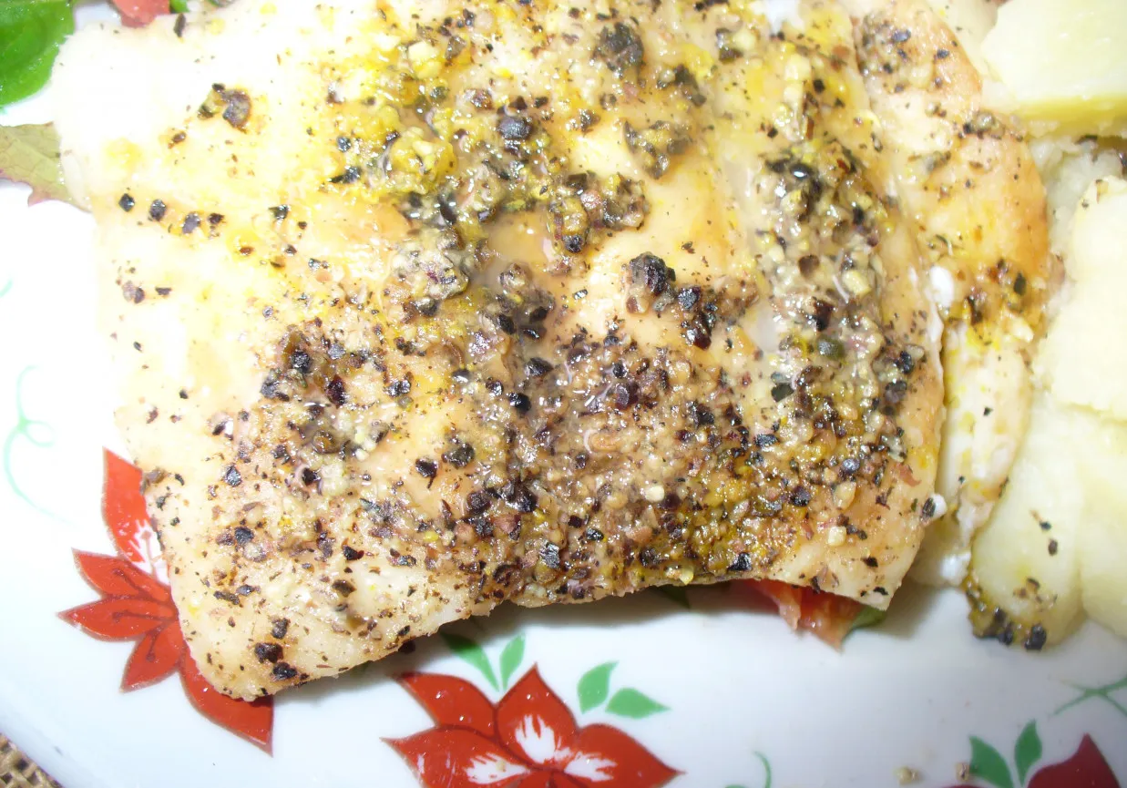 przepisy na mirunę, pieczona miruna, miruna na parze