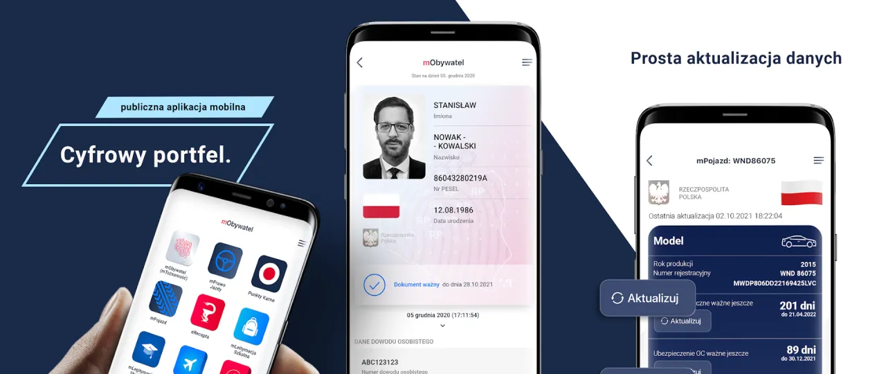 mObywatel aktualizacja App Store przycisk