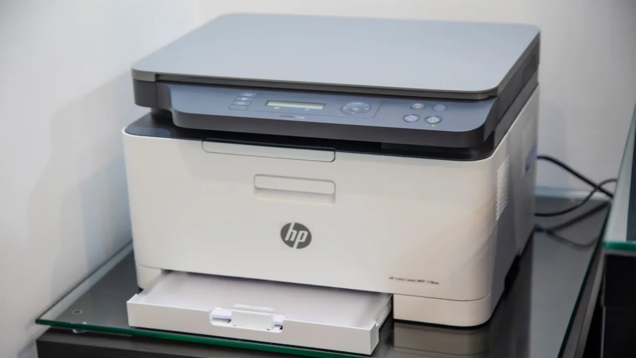 Drukarka HP podłączona do sieci Wi-Fi