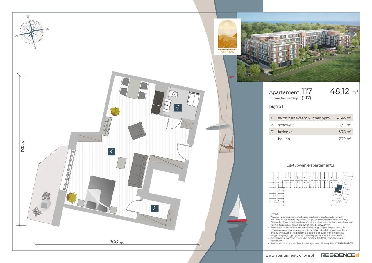 Mapa cen mieszkań 48m2 w Polsce