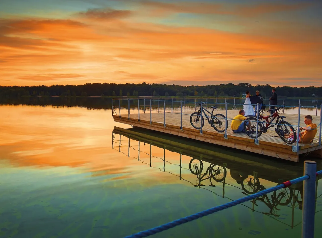 Trasa rowerowa Jezioro Paprocany