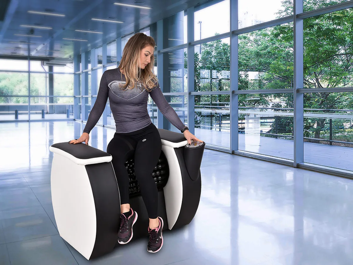 Urządzenie do rollmasażu z podczerwienią