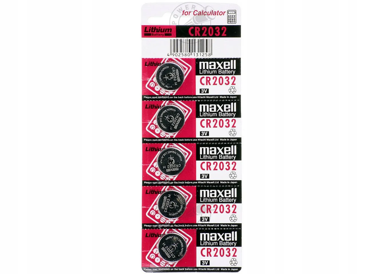 Bateria Maxell CR2032 3V opakowanie