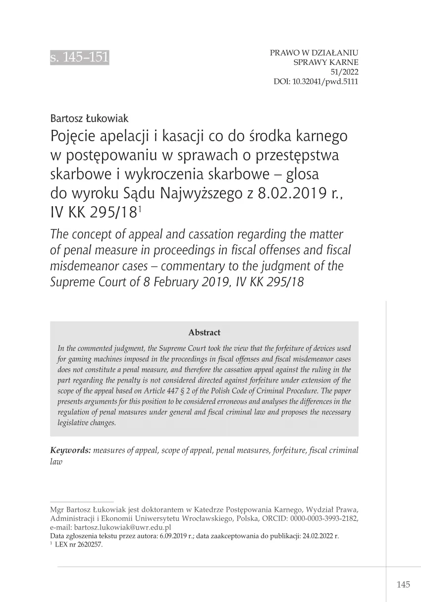 Zdjęcie Jak skutecznie złożyć apelację co do kary i uniknąć błędów