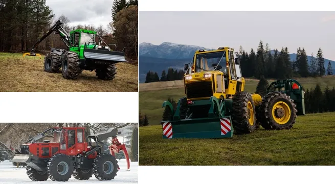 ciągniki leśne marki porównanie