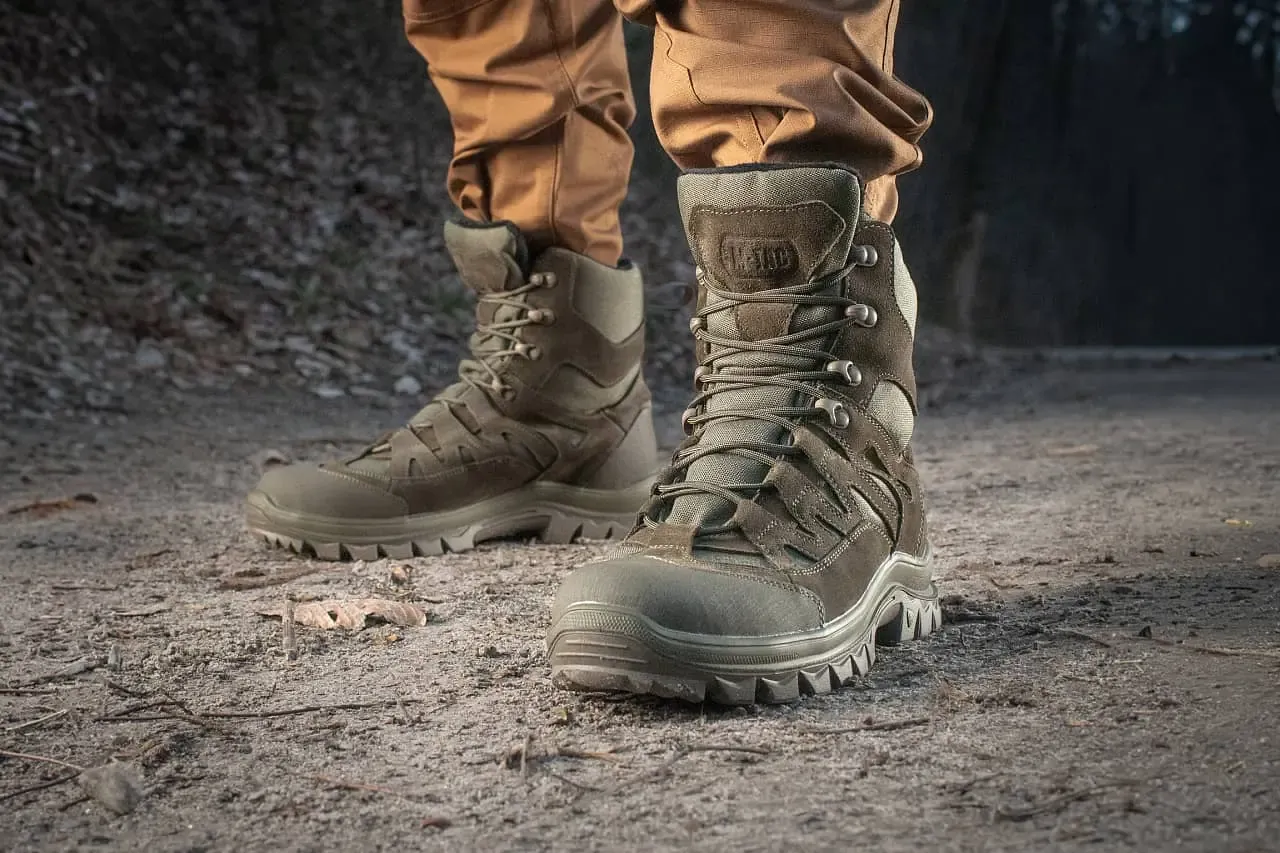 Budowa buta trekkingowego schemat