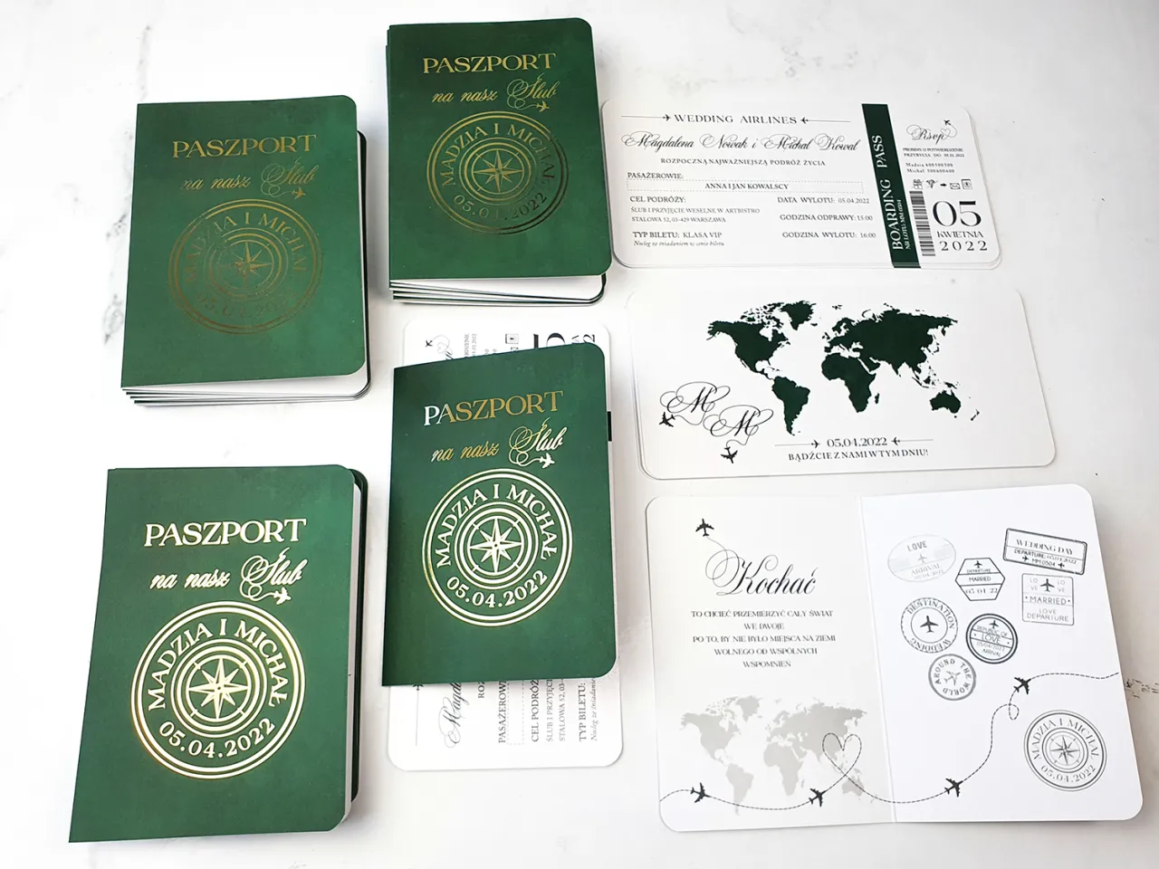 dow&oacute;d osobisty paszport dokumenty ślubne