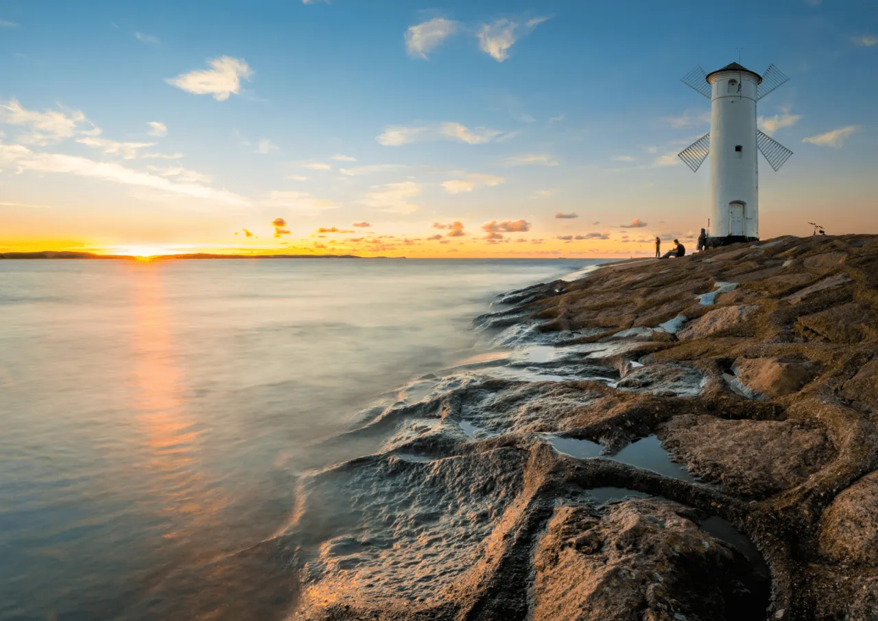 romantyczny zachodniopomorskie krajobraz morze jeziora