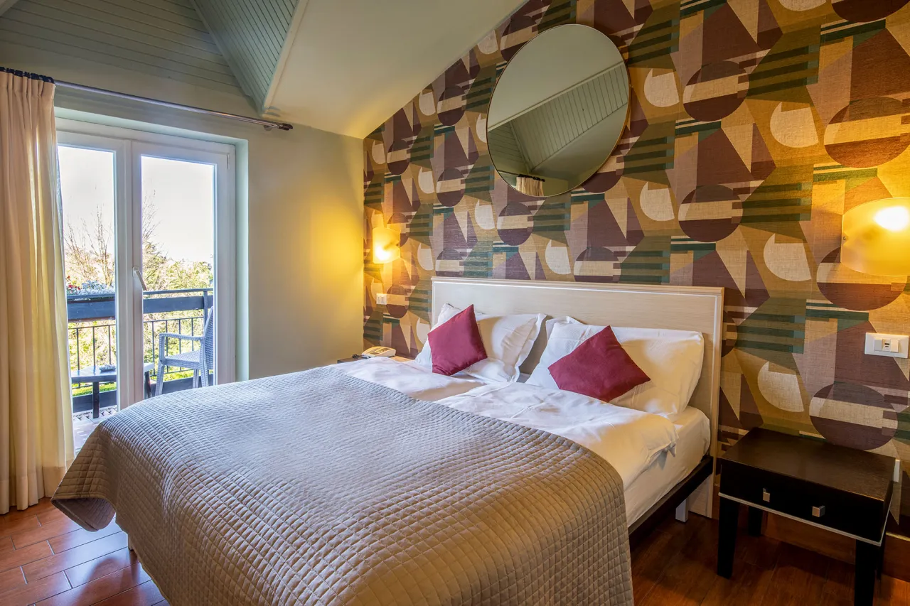 Hotel Bellavista San Zeno di Montagna camera vista lago