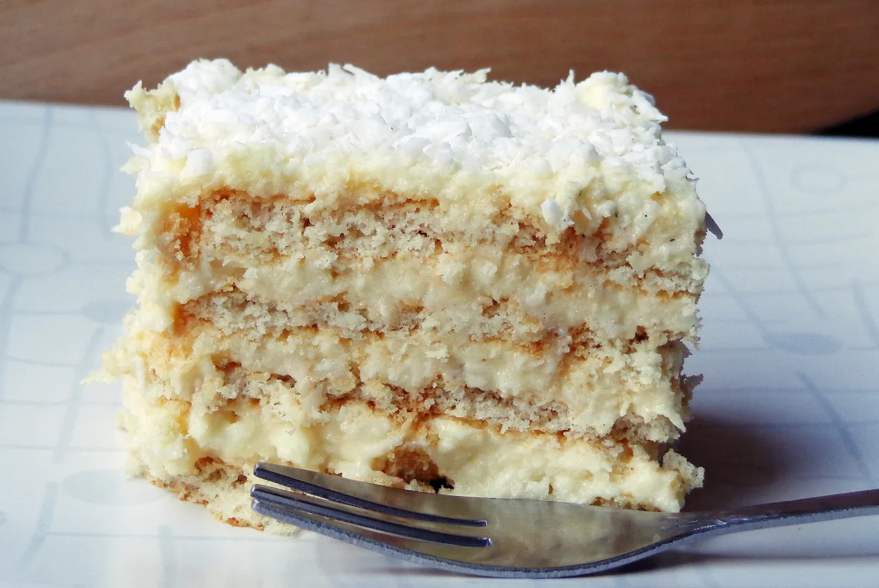 Ciasto Rafaello bez pieczenia i cukru