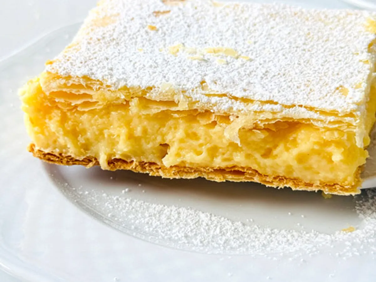 Idealna napoleonka przekr&oacute;j