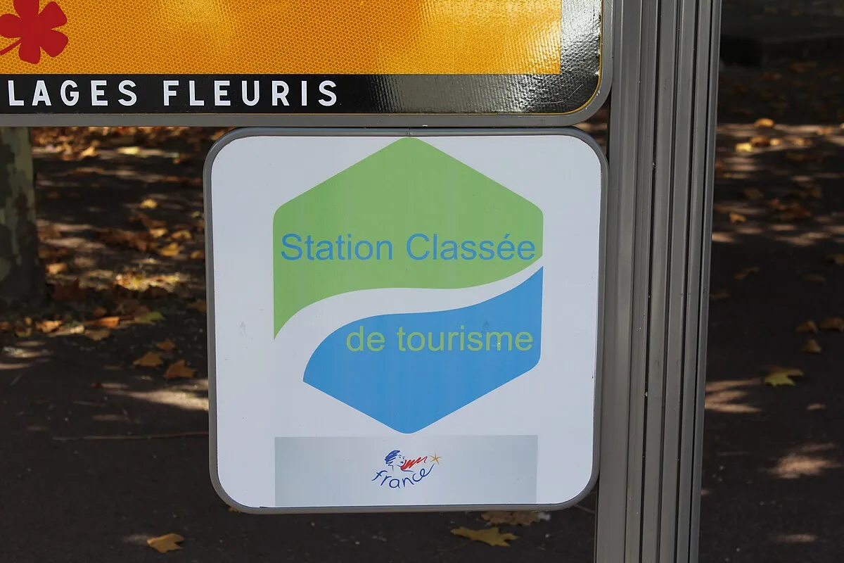 Panneau station classée de tourisme France