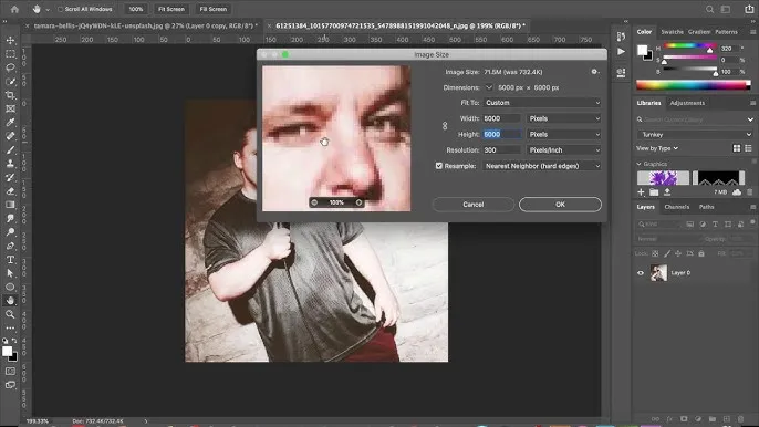 Photoshop Zachowaj szczeg&oacute;ły 2.0 interfejs
