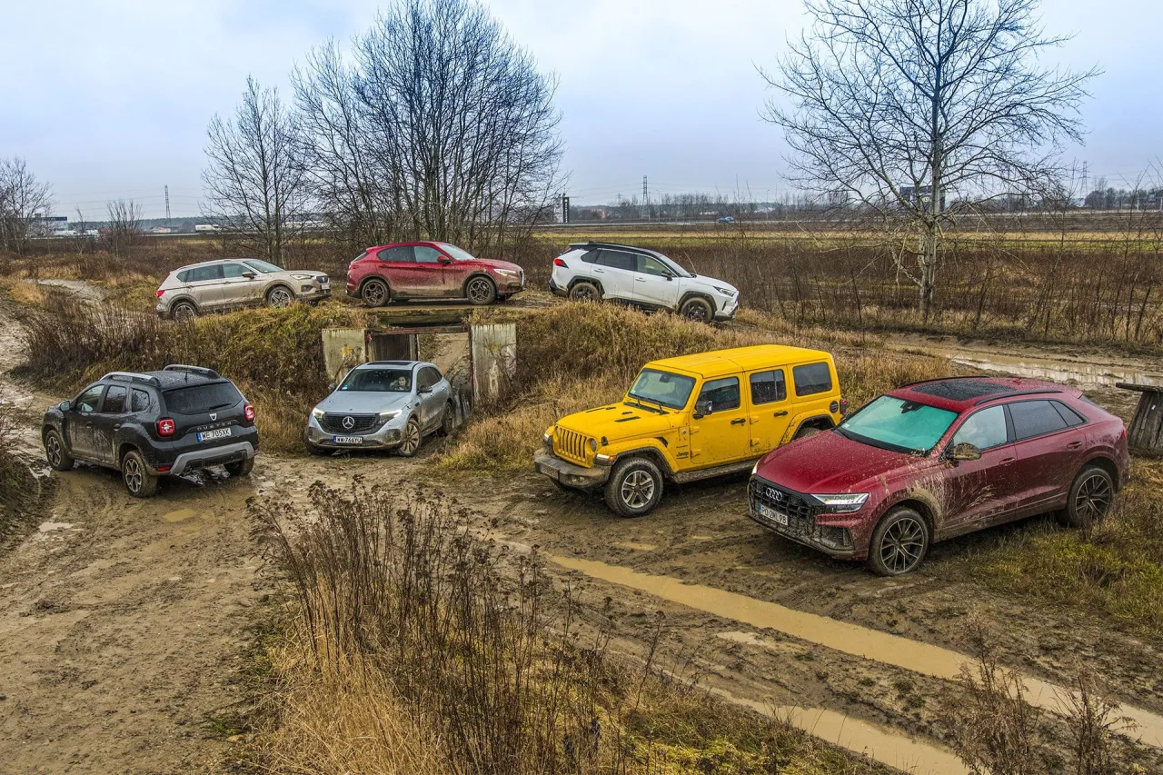 Porównanie SUV Crossover Terenówka